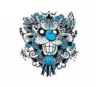 13cmx11.2cm Per Blue Monsters Fine Decal Accessori per auto Adesivi Moda Occlusione impermeabile