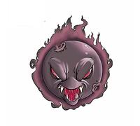 13cmx11.2cm Per Spooky Poke Ghost Car Stickers Fashion Fine Decal Anime impermeabile