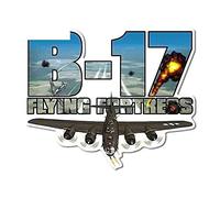 13cmx11cm per B17 Flying Fortress Graphics Anime Adesivi per auto Occlusion Scratch Decal per