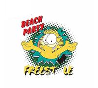 13cmx12.2cm per Beach Party Freest Garfield Fine Decal Adesivi per auto divertenti Vinile