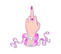 13cmx12.2cm per Not Your Babe Car Sticker Grafica divertente Parabrezza Windows Parabrezza