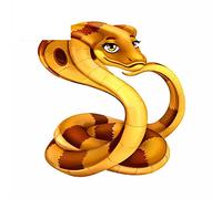 13cmx12.4cm per Cobra Snake Adesivi per moto fai-da-te Decalcomanie per auto impermeabili fai-da-te