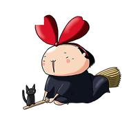 13cmx12.4cm Per Kiki s Delivery Service Personality Car Sticker Decal impermeabile Occlusione