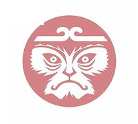 13cmx12.7cm per Monkey Clan Mon Cartoon Car Sticker Parabrezza Laptop Decal Vinyl