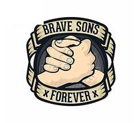 13cmx13cm Adesivi per auto divertenti Personalità per Figli coraggiosi Auto Rettitudine Decalcomanie Vinile per laptop