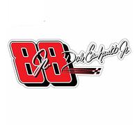 13cmx5.4cm per Dale Earnhardt Signature Cartoon Anime Adesivi per auto Vinile JDM Bumper
