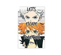 13cmx8.6cm Per The Promised Neverland Car Fine Decal Fashion Graffiti Stickers Personalità