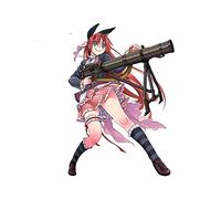 13cmx9.2cm per Gun Gallery Shooting Girl Windows VAN Adesivi per auto Tronco Paraurti