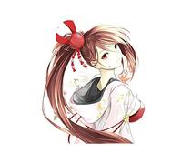 13cmx9.9cm per Anime Girl Car Sticker Moto Car Bumper Stickers Fashion Fine