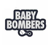 13cmx9cm Fantastici adesivi e decalcomanie per auto per BABY BOMBERS Letter Waterproof Decor Fashion