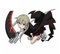13cmx9cm per Soul Eater MAKA ALBARN Trunk Car Sticker Anime Windows Decal Scratch