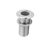 13mm, 19mm, 25mm, 32mm, 38mm, 50mm Acciaio Inossidabile 316 Accessori For Yacht For Navi Hardware Marino Tubo Di Ventilazione Ingresso Acqua A Filo Pieno,Resistente alla corrosione(25mm)