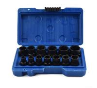 13pcs Bullone Rotto Dado Remover Tool Set 3/8 Drive Reverse Thread Socket Kit Per Spogliato Danneggiato Elementi di fissaggio Estrazione Vite Con Custodia per il Trasporto