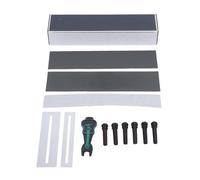 13pcs kit di strumenti per la riparazione di chitarra con pins a raggio di livellamento da 6 Pins Welcenk Welcids Papers per manutenzione Luthier, chitarra e bassi, pulito,