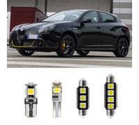 13pcs Kit luci interne a LED bianche per 2010-2020 Alfa Romeo Giulietta