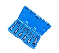 13Piece MultiSize Socket Bit Set Socket Wrench for Machinery Assembly Home Appliance Repair Durability Construction High Strength Steel Socket Wrench