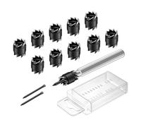13PZ Set di Taglierine per Saldatura un Punti, 3/8 HSS Punte per Rimozione 9648