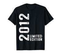 13th Birthday Men Boy Girl 13 Years Old Vintage 2012 Maglietta