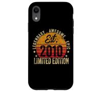 13th Birthday Vintage 13 Year Old Est 2010 Limited Edition Custodia per iPhone XR