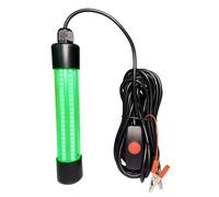 13W ha condotto la luce di pesca subacquea, luce verde dell'esca subacquea, cavo di 16,4 Ft, lampada di attrazione del pesce, AC/Dc 12V-24V, IP68 impermeabile per la pesca notturna/barca
