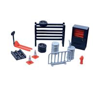 13x Set di strumenti per la riparazione di auto in scala 1/64 Modelli