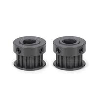 14 15 16 17 denti S5M puleggia dentata 14T 15T 16T ruota sincrona in alluminio duro foro 8-15mm larghezza scanalatura 11mm tipo K 1 pz(8mm-keyway 3x1.4mm,14 TEETH_11MM (FOR BELT 10MM))
