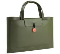 14-15 Pollici Borsa Computer Portatile, Protezione 360°, Impermeabile Borsa Porta PC, Compatibile con Macbook Pro 14 inch A2442,14” Lenovo ASUS Chromebook,Verde