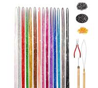 14/16/20/22/30 Clours Kit per la rimozione dei capelli con strumenti, extension per capelli di carico, accessori scintillanti per le donne, facili da usare