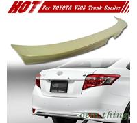 14-17 Fit For TOYOTA VIOS 3rd Sedan 4DR OE Style Rear Trunk Spoiler Paint color