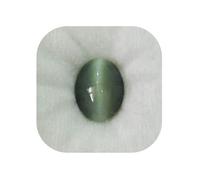 14.25 Ratti Certified Cat'S Eye Lehsuniya(Ketu) Gemma sfusa naturale certificata B0CDPC8K1P, argento, zaffiro sintetico, argento, Zaffiro sintetico
