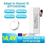14.4V 12800mAHP1904-4S2P-MM Batteria Per Xiaomi Norma Mijia 1C STYTJ01ZHM Robot Aspirapolvere Mop Accessori Parti originali 5200mAH
