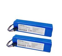 14.4v / 14.8v 5200mAh Rechargeable Li-ion Battery,Compatible For Narwal,J3 J4 YJCC012 YJCC015 Robot Vacuum Cleaner Pack(J3 2battery)