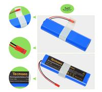 14,4V 3AH Batteria per iLife/Zaco V3 V3s Pro V50 V5s Pro V8s X750 Medion MD18500