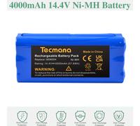 14.4V 4.0Ah Batteria per Dirt Devil Spider M606 M610 M612 M611 M607 Dibea ZN101