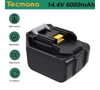 14.4V 6000mAh Batteria per Makita BL1450 BL1420 BL1440B BL1430 BL1415N 194558-0