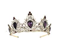 14 * 7 cm Croona di sposa cristallina per il Tiara di nozze Principessa Crown Crown Rhinestone Bridal Basw per donne