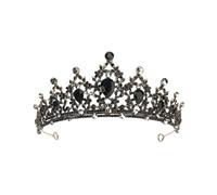14 * 7 cm Croona di sposa cristallina per il Tiara di nozze Principessa Crown Crown Rhinestone Bridal Basw per donne