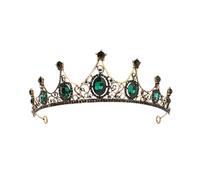 14 * 7 cm Croona di sposa cristallina per il Tiara di nozze Principessa Crown Crown Rhinestone Bridal Basw per donne