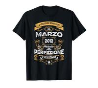 14 Anni Compleanno Le Leggende Sono Nate nel Marzo 2012 Maglietta