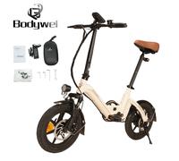 14'' Bici Elettrica Mini Ebike Bicicletta Elettrica 45KM 140-185cm Altezza 85KG