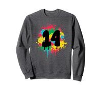 14° Compleanno Spruzzi di vernice colorata 14 year Felpa
