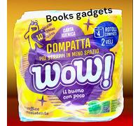 14 Confezioni (56 Rotoli) Wow Compatta Carta Igienica 2 Veli Soffice Resistente