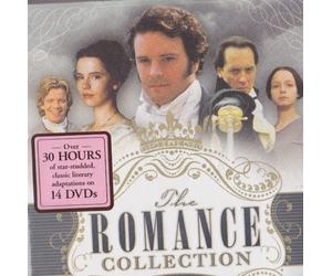 14 Disc Romance Collection Complete Unedited Versions of : The Scarlet Pimpernel Mini Series , Pride and Prejudice ,
