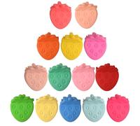 14 fermagli per capelli a fragola da donna, mini fermagli creativi per capelli, piccoli fermagli per capelli a forma di frutta, accessori decorativi per capelli sottili o spessi, 1,2 x 1,5 cm