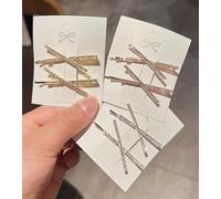 14 Forcine Con Strass E 8 Clip Di Una Sola Parola Che Sono Strette E Non Scivolano Via, E La Frangia Sono Forcine Rotte Adatte Per Acconciare, Vestire E Abbellire, Oltre Che Per Lo Stile.