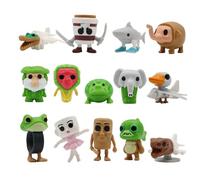 14 giocattoli Brainrot italiani, figure Brainrot, Brainrot italiano, eccentrico set di figure da collezione, decorazione da scrivania classica ispirata a Shan Hai Jing per gli amanti dei meme, regalo