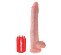 14" KING COCK MAXI DILDO GIGANTE CON VENTOSA MEGA FALLO LUNGO 30 X 6 CM DIAMETRO