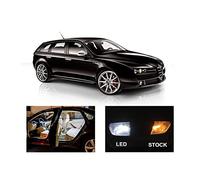 14 lampadine bianche Canbus LED kit luce di lettura interna adatta, per Alfa Romeo 159 2005-2008 2009 2010 2011 porta bagagliaio portaoggetti lampada