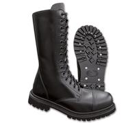 14-Loch UK Ranger Boots Stivali 39-47 Pelle Gotico Stivali Cappa IN Acciaio