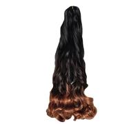 14"Loose Wave Spiral Curl Trecce Capelli Sintetici French Curls Extension Per Capelli Intrecciati Ombre Ad Alta Temperatura Capelli Pre-Stirati